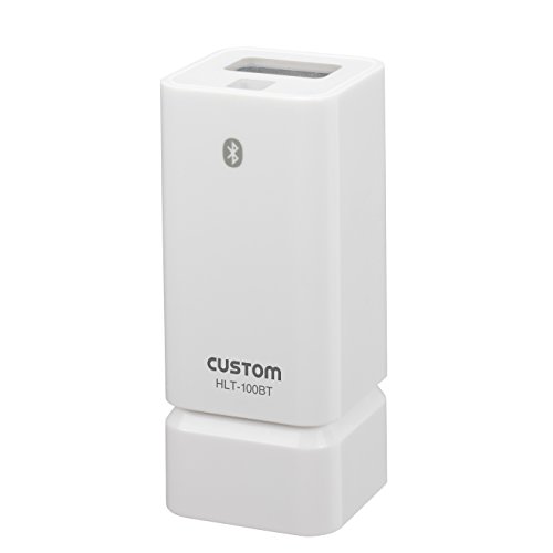 無線温湿度照度計「ログみ～るＢＴ」 ＨＬＴ-１００ＢＴ　 熱中症指数計　スマホ Amazon | カスタム (CUSTOM) 無線温湿度照度計 ログみ~る® BT